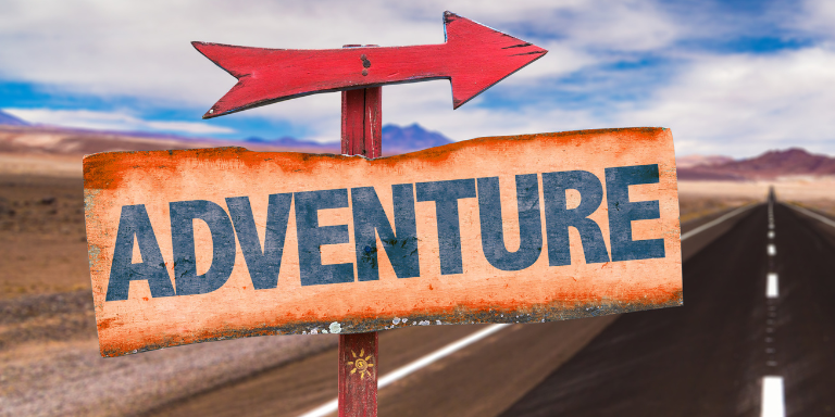 adventure sign
